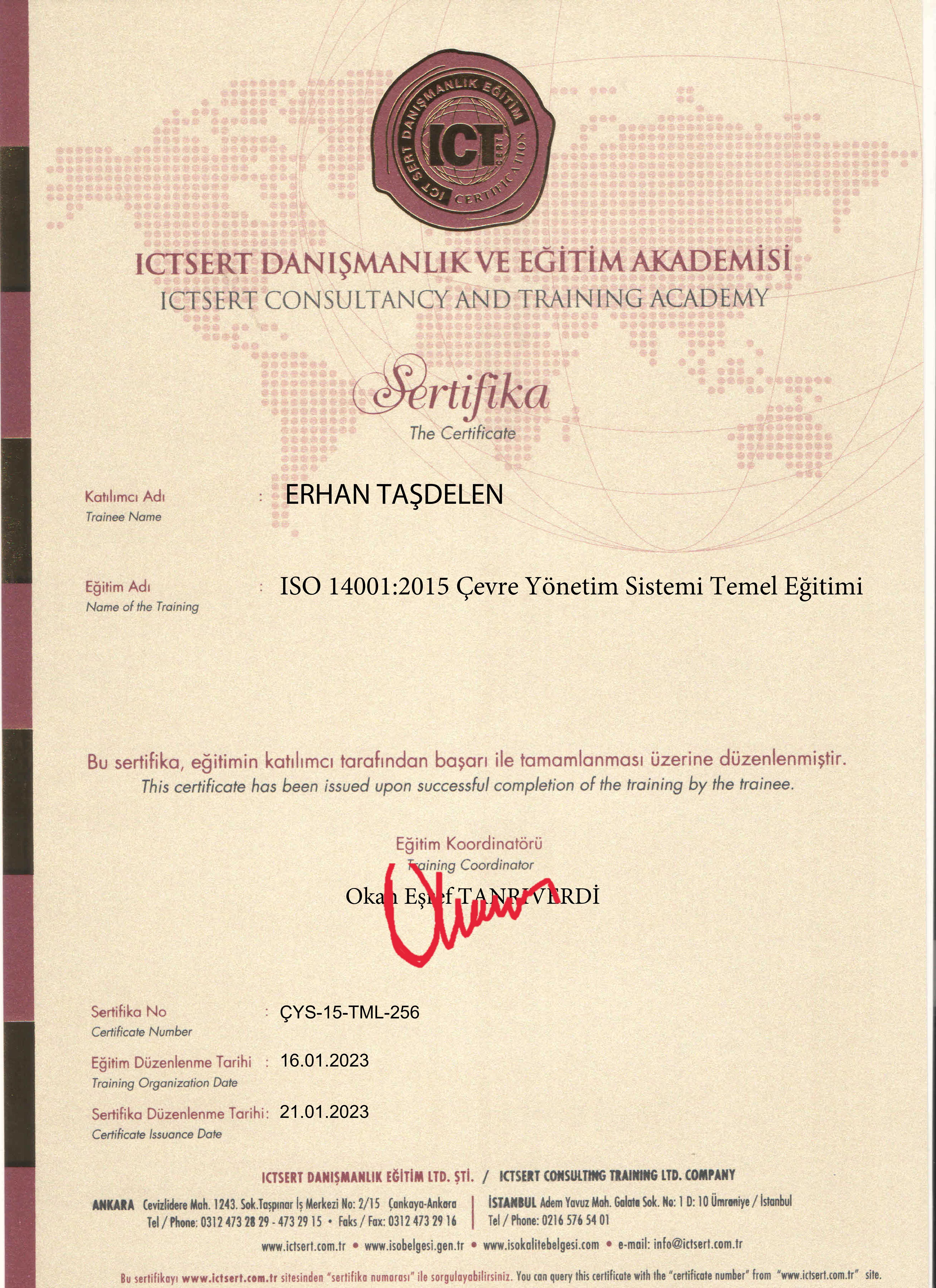 ISO 14001 Eğitim iso 14001 çevre yönetim sistemi temel eğitimi iso 14000 eğitimi sertifikası iso 14000 çevre yönetim sistemi eğitimleri