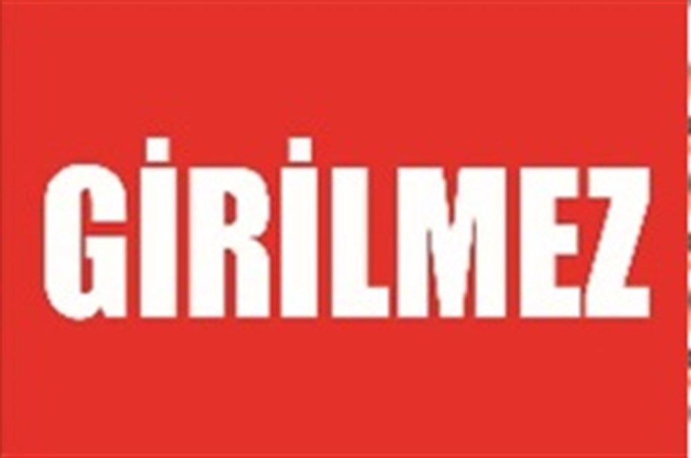 Girilmez Levhası (60x90 cm)