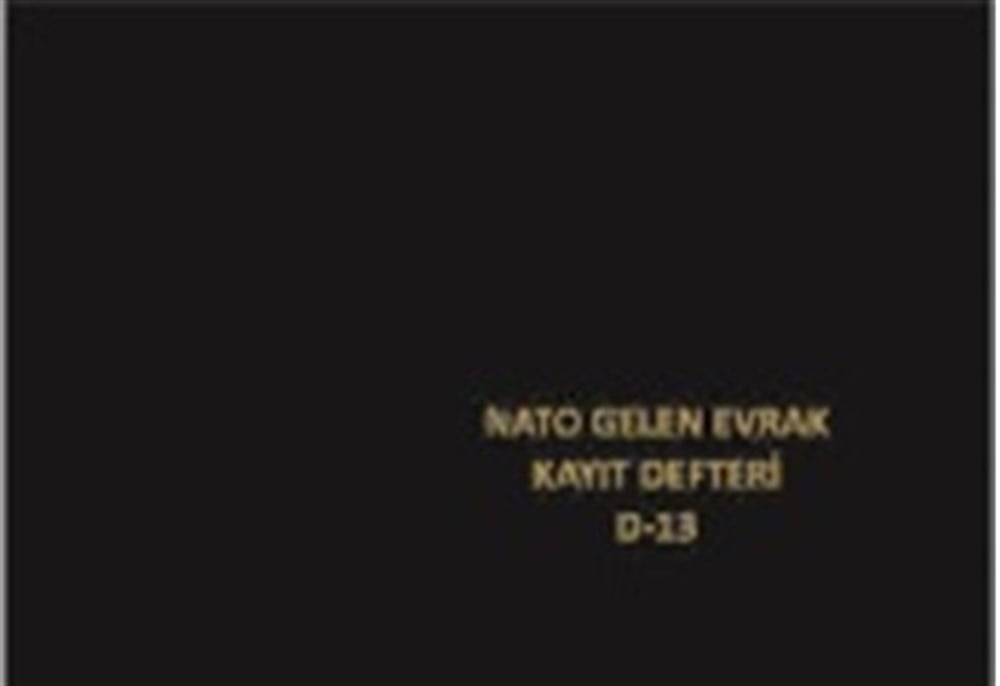 Nato Gizli Gelen Evrak Kayıt Defteri
