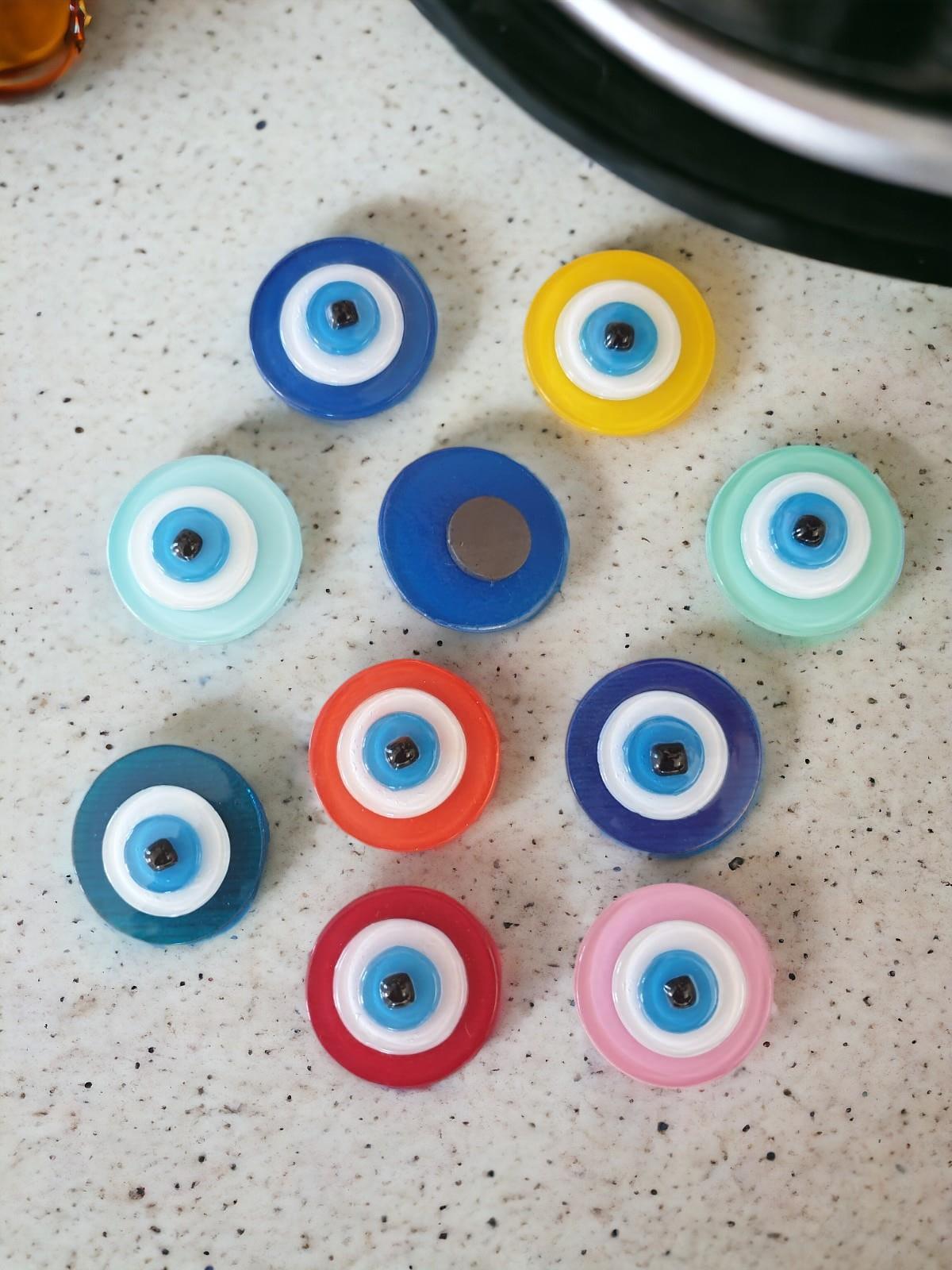 Cam Nazar Magnet (4,5CM)