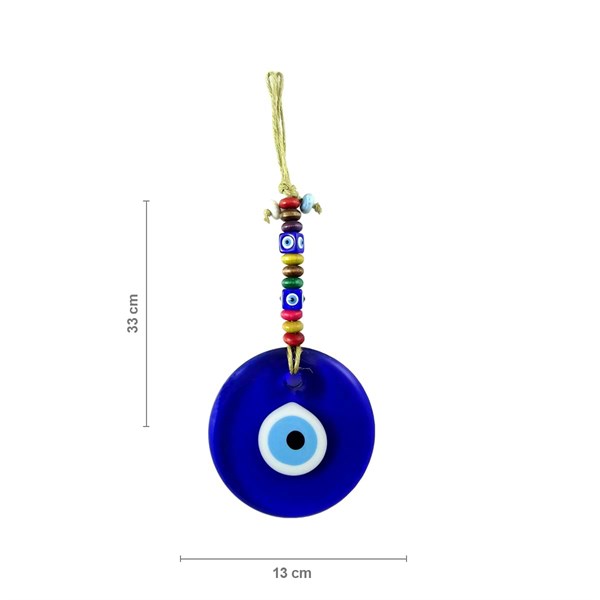 Evil Eye with Wooden Beads