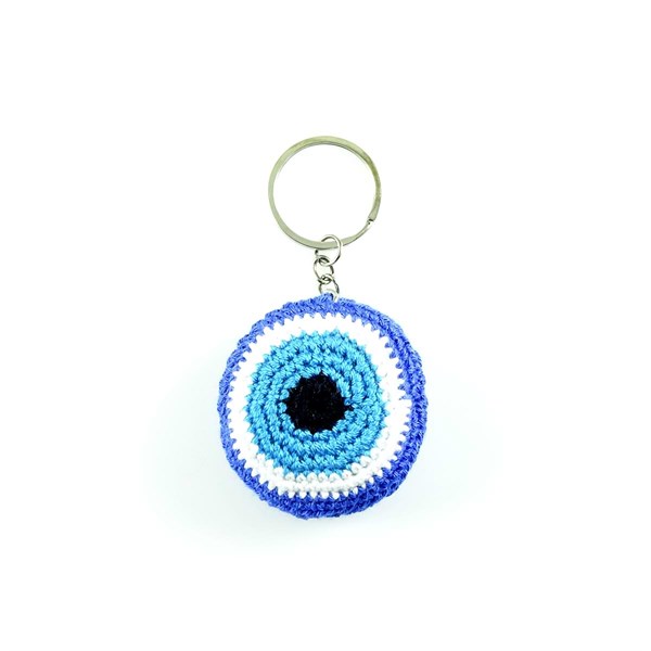 Handmade Evil Eye Keychain