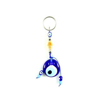 Colorful Evil Eye Keychain