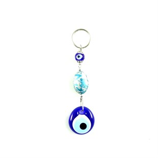 Colorful Evil Eye Keychain