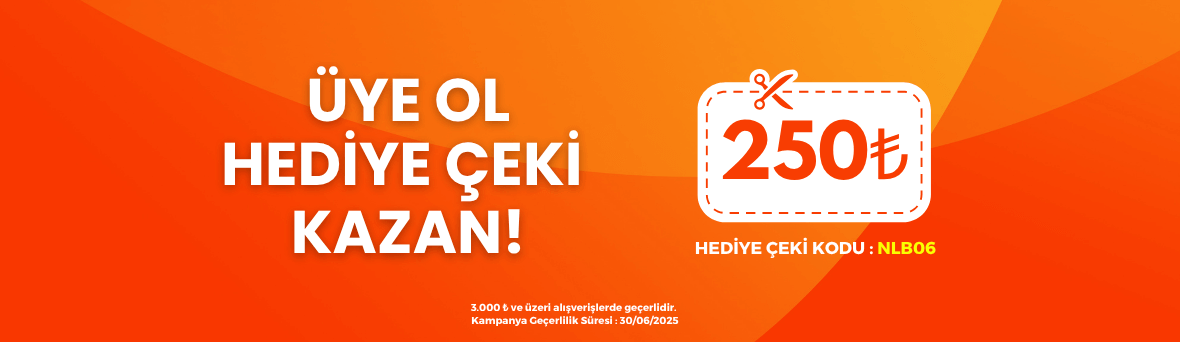 250 TL Hediye Çeki