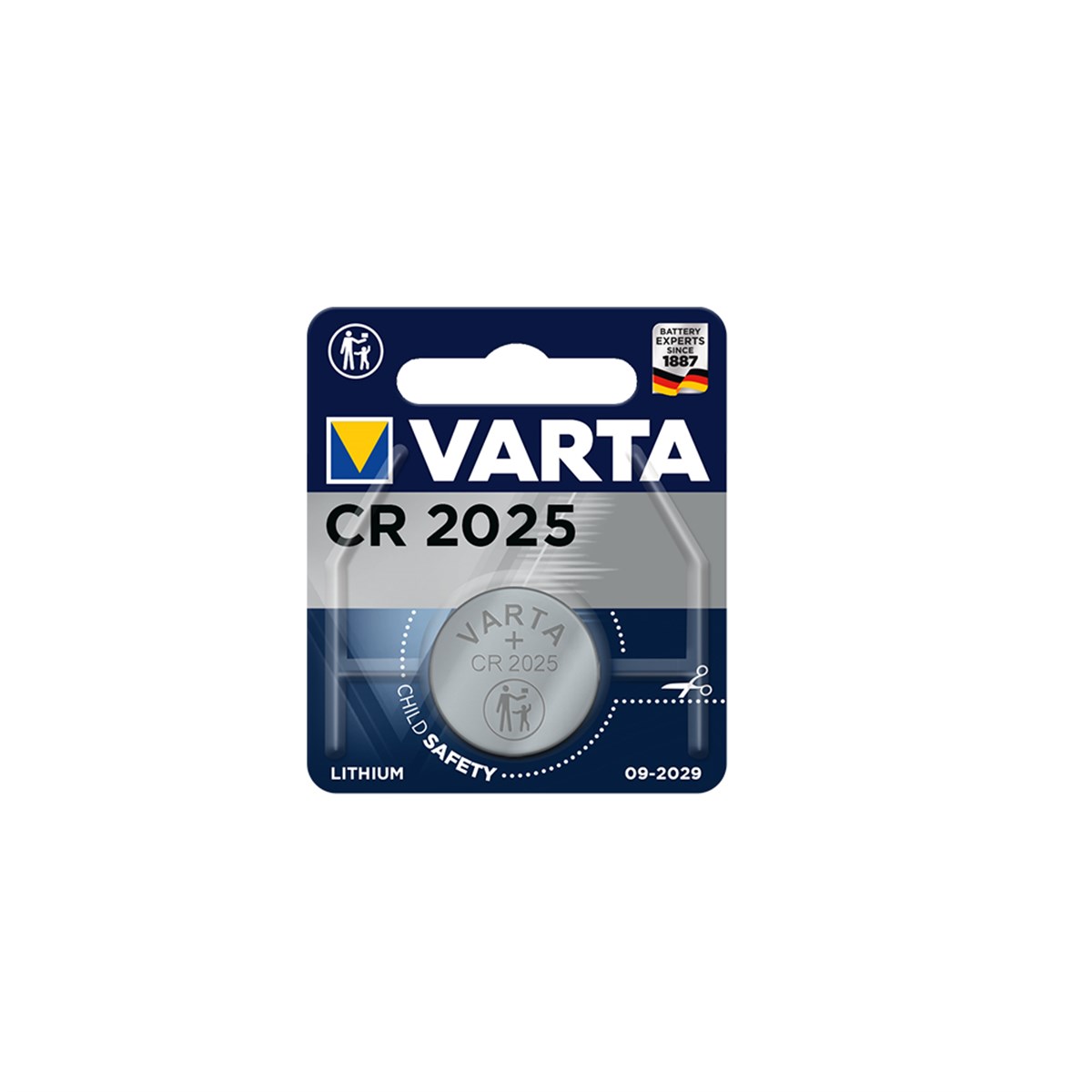 Varta CR2025 3V Elektronik Lityum Pil 6025