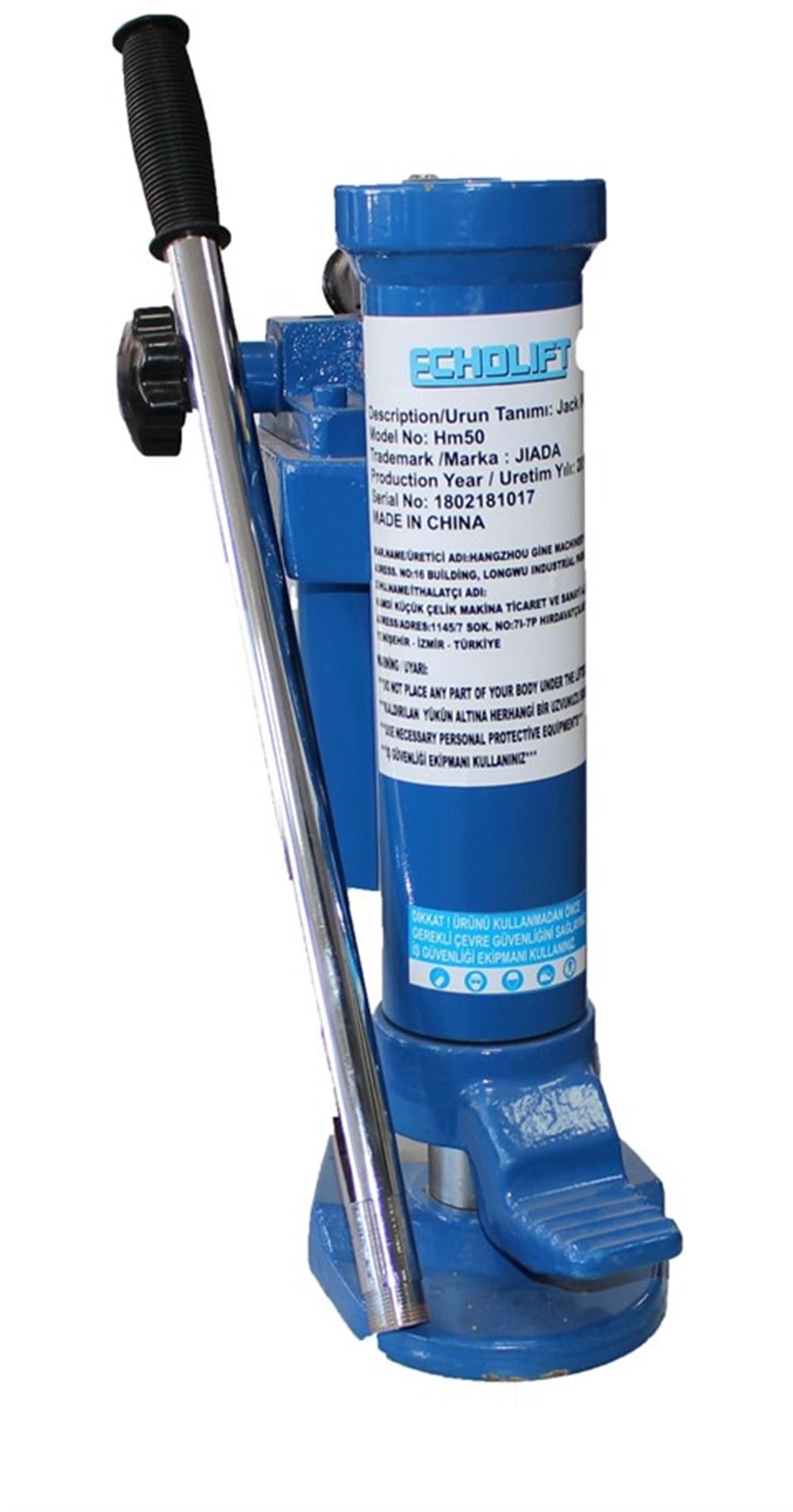 5 Ton Hidrolik Kademeli Kriko - Echolift