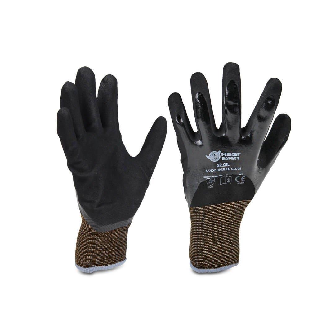 HEGI SAFETY GP OIL 3/4 KAPLI KÖPÜK NİTRİL MONTAJ ELDİVENİ NO:10