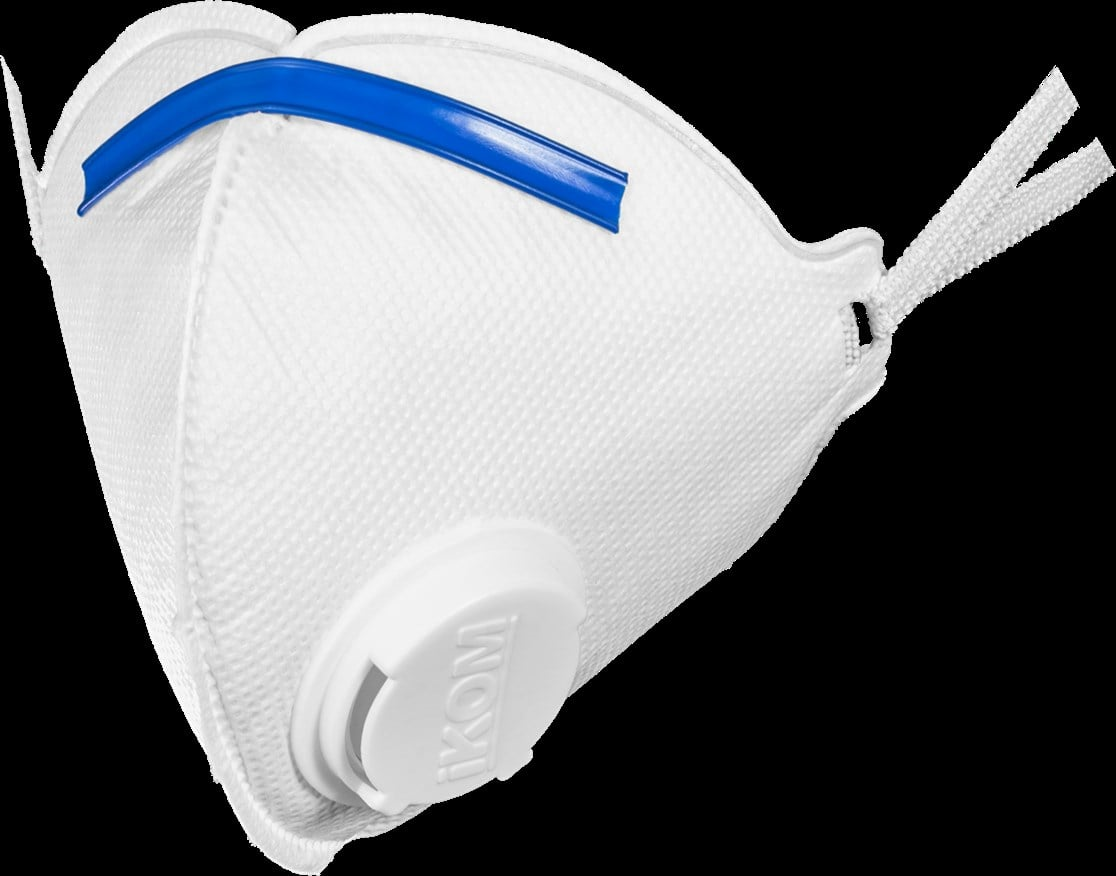 İkom Ventilli Ffp2 Solunum Maskesi