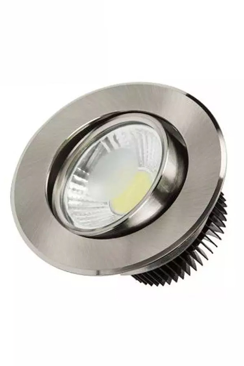 CataCata CT-5252 7w Saten Kasa Akik Cob Led Spot Armatür 3200K Günışığı