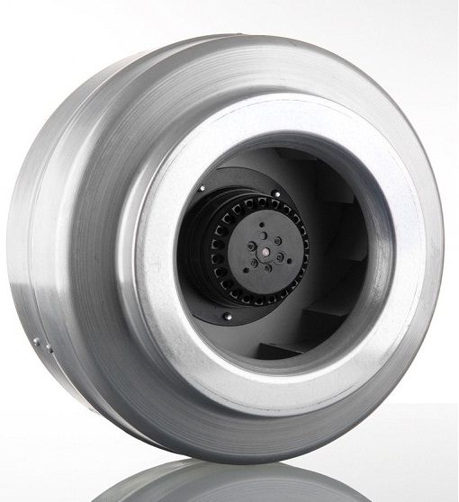 DündarDündar CK10-E1 Kanal Tipi Metal Radyal Yuvarlak Fan 250 m³ 2700 RPM