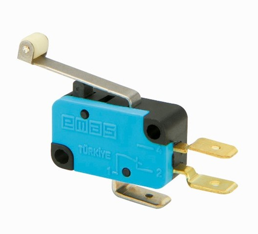 EmasEmas MK1MİP2 Plastik Uzun Kollu Makaralı 1CO MK1 Serisi Mikro Switch