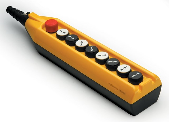 EmasEmas PV9E30B4444 PV Serisi 9lu Çift Hızlı 1NC Acil Stoplu Vinç Kumanda Kutusu