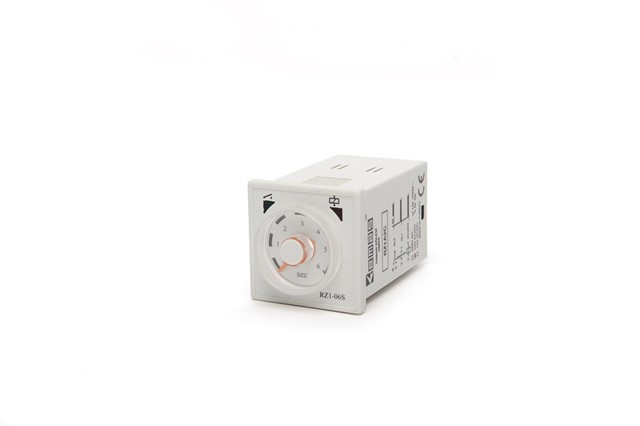 EmasEmas RZ1A2C06S-2 RZ1 Serisi 24VAC/DC 1CO+1NO5A (rezistif) 0,1sn- 6sn Analog Zaman Elektronik Röle