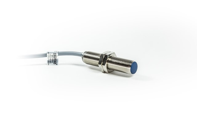 EmasEmas SIM12FM1PC2 Metal Düz PNP-NO 2mm 2m Kablolu M12 Endüktif Sensör
