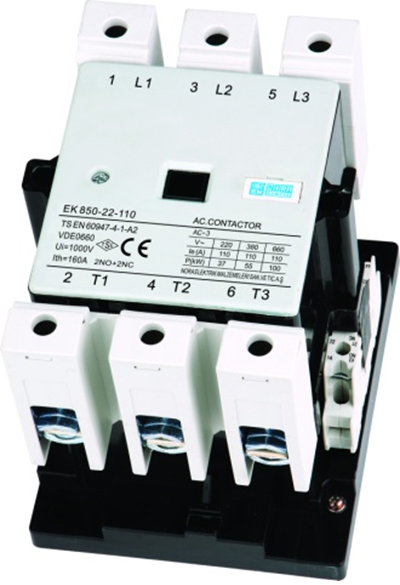 EsemEsem EK 850-22-110 55 kW 2N/A + 2N/K 110 A AC Kontaktör