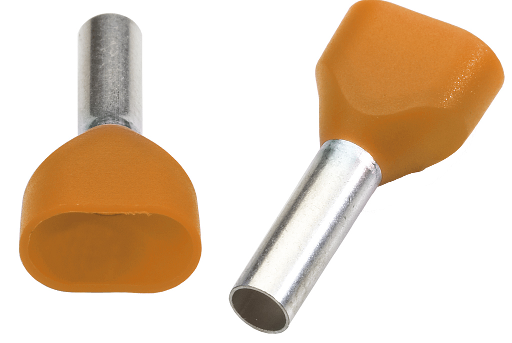 KlemsanKlemsan 572010 IKY 2x0,50/8 0,5 mm² Kablo çapına uygun çift girişli izoleli yüksük