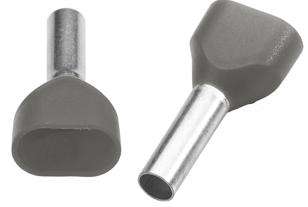 KlemsanKlemsan 572060 IKY 2x4,0/12 4 mm² Kablo çapına uygun çift girişli izoleli yüksük