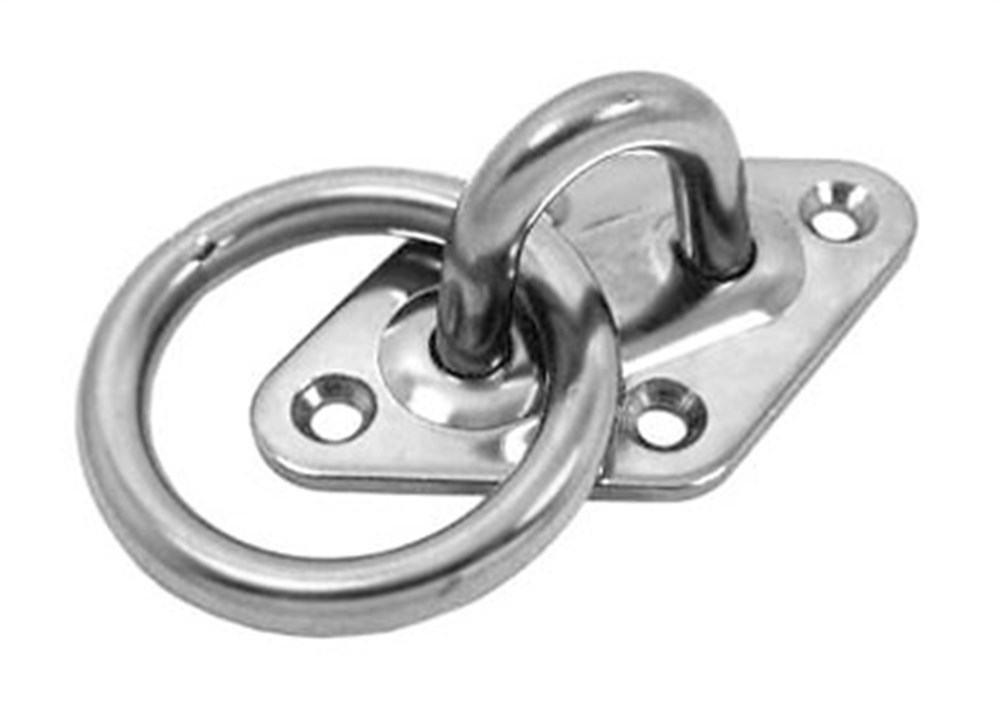 Paslanmaz Krom Halkalı Üçgen Tabla