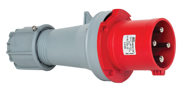 Mete EnerjiMete 4X63A. IP44 Düz Fiş 3P+E