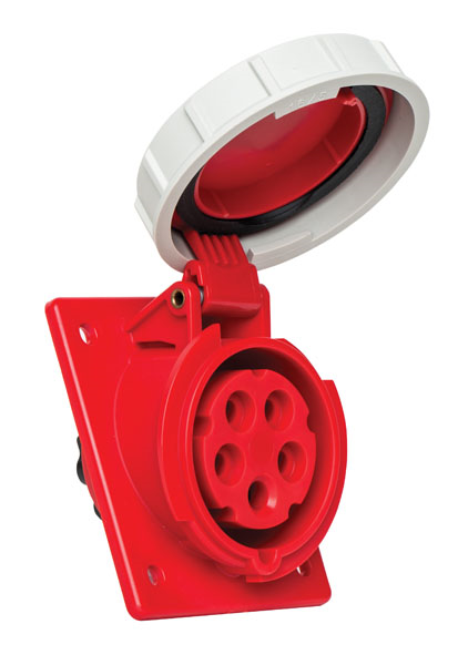 Mete EnerjiMete 5X16A. IP67 Makine Prizi Eğik Vida Bağlantılı 3P+N+E