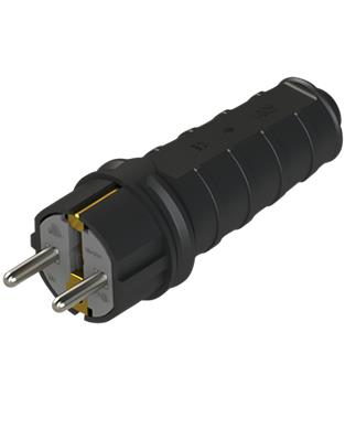 NeadNead 1x16A. Kauçuk Topraklı Fiş