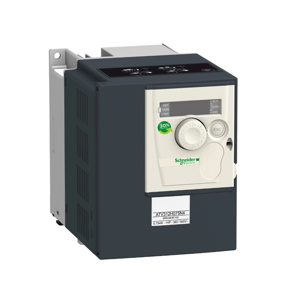 SchneiderSchneider ATV312H037N4 Hız Kontrol Cihazı Atv312 - 0,37Kw - 1,5Kva - 32W - 380..500 V- 3 Fazlı Besleme