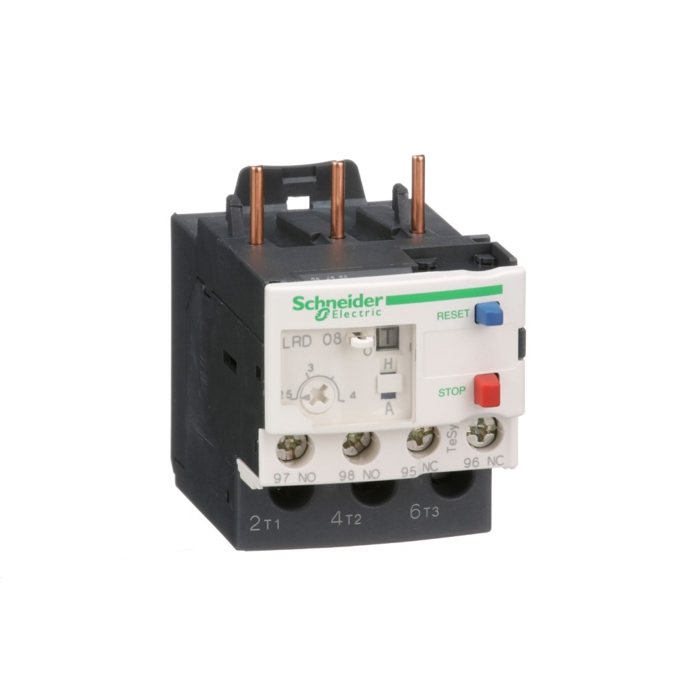 SchneiderSchneider LRD08 Tesys D Termal Aşırı Yük Röleleri - 2,5...4 A - Sınıf 10A