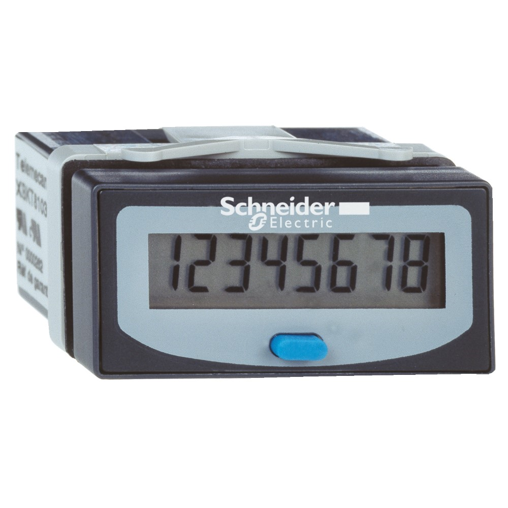 SchneiderSchneider XBKT81030U33E Toplayıcı Sayaç - Lcd 8 Basamaklı Ekran - İç Li Pil
