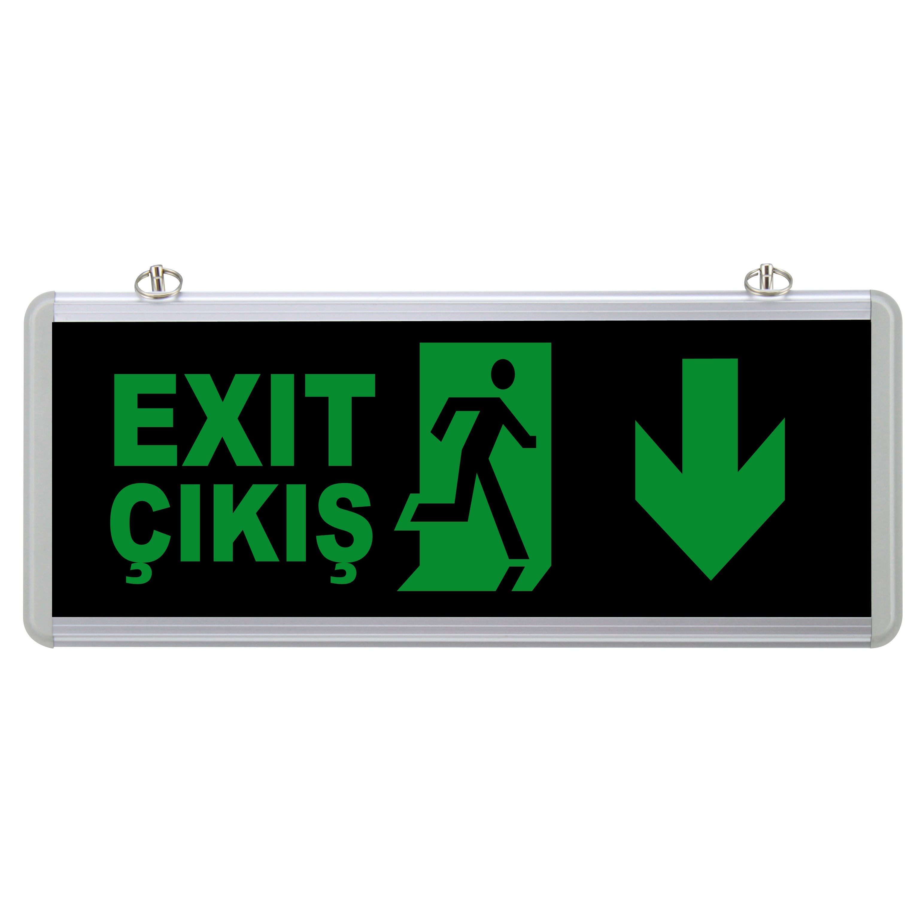 SeldaSelda SG005 Çift Yönlü Acil Yönlendirme Armatürü Exit Aşağı Ok