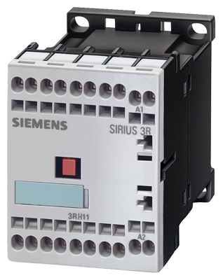 SiemensSiemens 3RH1122-2AP00 Sirius Yardımcı Kontaktör; Cage Clamp; 230V Ac; 6A; 2No+2Nc