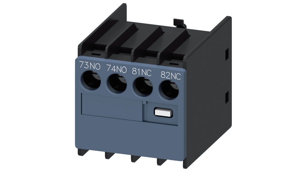SiemensSiemens 3RH2911-1LA11 Yardımcı Kontak Blokları; 3Rt2 Üzerine Takılabilen Tipler; Boy:S00 Ve S0 1No+1Nc