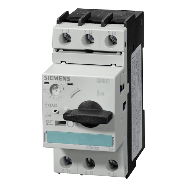 SiemensSiemens 3RV1021-1EA10 Sirius Motor Koruma Şalteri; 60ºc Pano İçi Sıcaklıkta Bitişik Montaja Uygun; Termik Ve Kısa Devre