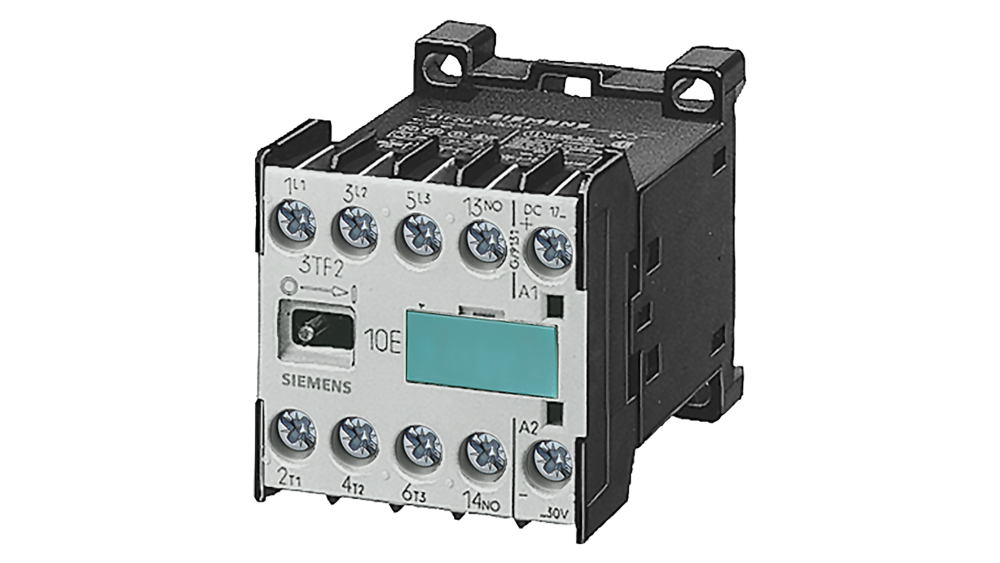 SiemensSiemens 3TF2010-0AP0 Raya Montajlı Kontaktör; Ac 230V Bobin Gerilimli; 4Kw; 9A; 1No