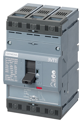 SiemensSiemens 3VT1705-2DA36-0AA0 3VT Serisi 50A 25 kA Sabit Ayarlı Kompakt Şalter