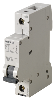 SiemensSiemens 5SL6125-6YA 25A; 1 Fazlı; 5Sl Classic Anahtarlı Otomatik Sigorta; 6Ka; B Tipi; Çabuk Karakterli