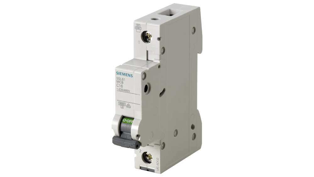 SiemensSiemens 5SL6132-6 32A; 1 Fazlı; 70 Mm; Anahtarlı Otomatik Sigorta; 6Ka; B Tipi; Çabuk Karakterli