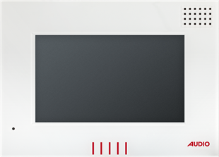 AudioAudio 7 Inc Style Toch Dokunmatik Ekranlı Renkli Diafon Hands Free Beyaz 
