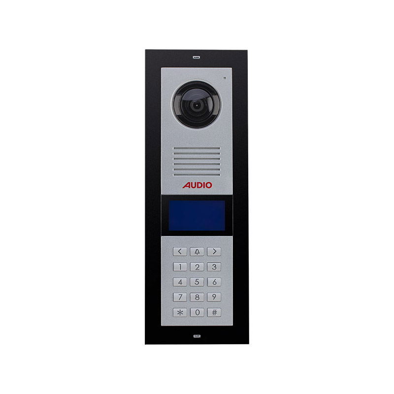 AudioAudio 003005 4 x 16 LCD Ekranlı Zil Paneli Bus Plus Mekanik Butonlu - Kart Okuyuculu