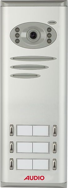 AudioAudio Basic Kameralı Zil Paneli 6 lı