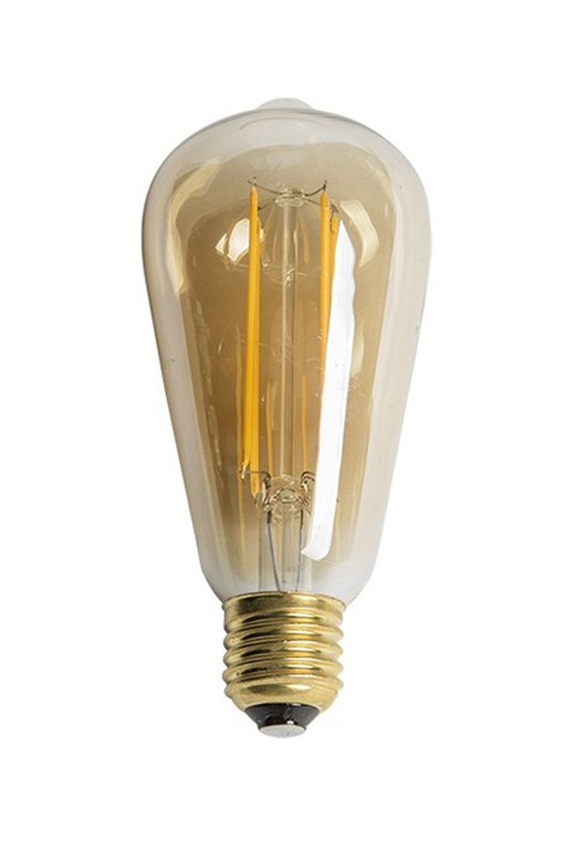CataCata CT-4284 6w Rustik Led Ampül ST-64  E27 Sarı/Amber