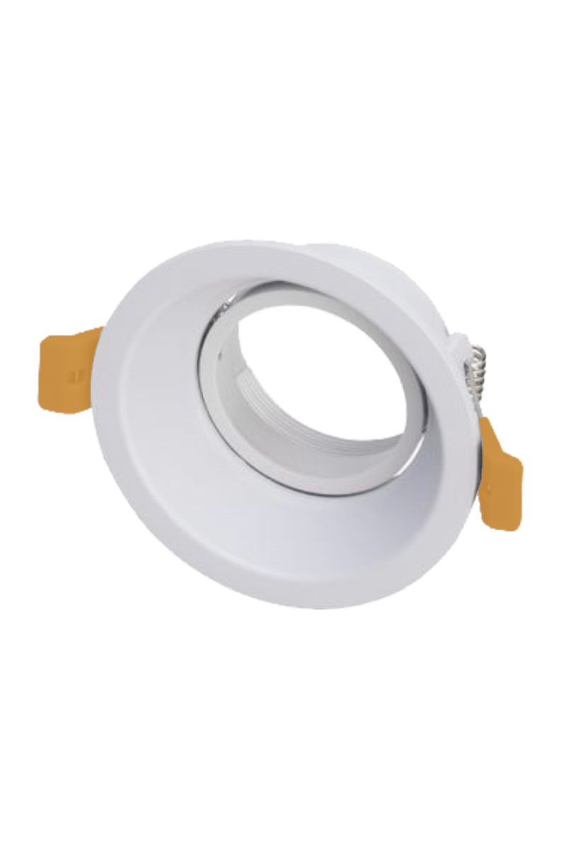 CataCata CT-5001 Panter Beyaz Yuvarlak Spot Kasası GU10