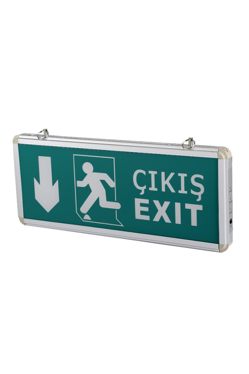 CataCata CT-9167 Aşağı Ok Çift Yönlü Acil Yönlendirme Armatürü