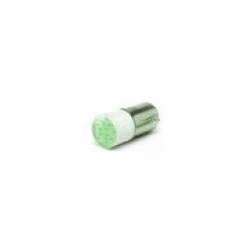 EmasEmas LED24Y Ba9S Duylu LED 24 VDC /AC  Yeşil Sinyal Lambası