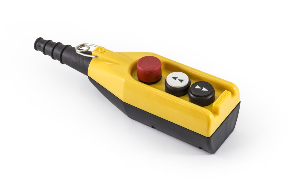 EmasEmas PV3E30B4 PV Serisi 3lü Çift Hızlı 1NC Acil Stoplu Vinç Kumanda Kutusu