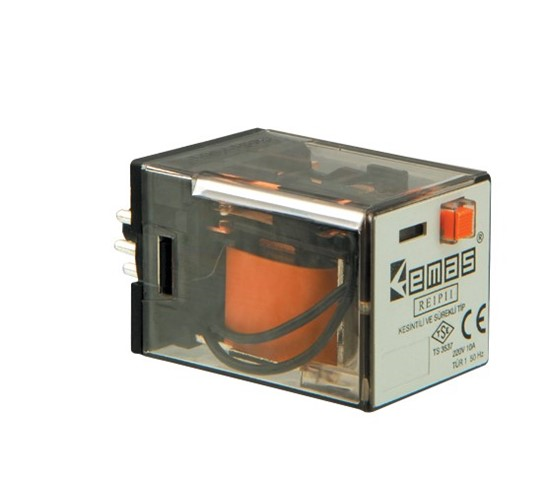 EmasEmas RE1P11AC220 RE1 220VAC 3 Kontak 3 Kontak 11 Pin Endüstriyel Röle