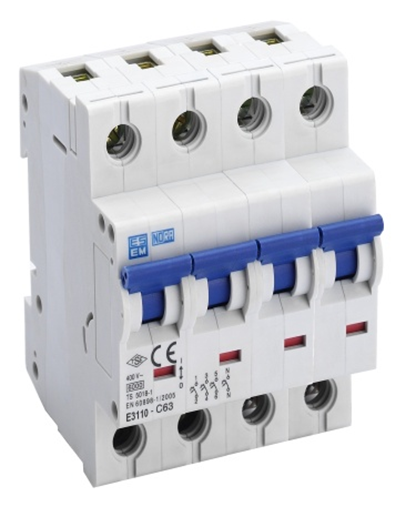 EsemEsem E 3110 - C Tipi 3P+N 10 kA 25A Otomatik Sigorta