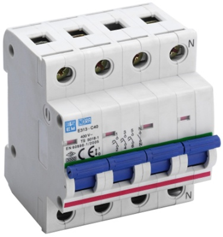 EsemEsem E 313 - C Tipi 3P+N 3 kA 40A Otomatik Sigorta