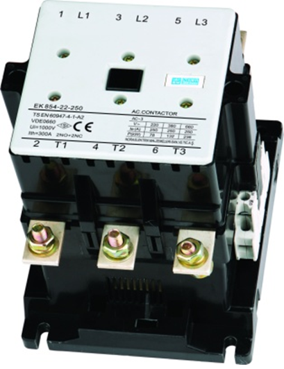 EsemEsem EK 854-22-250 132 kW 2N/A + 2N/K 250 A AC Kontaktör