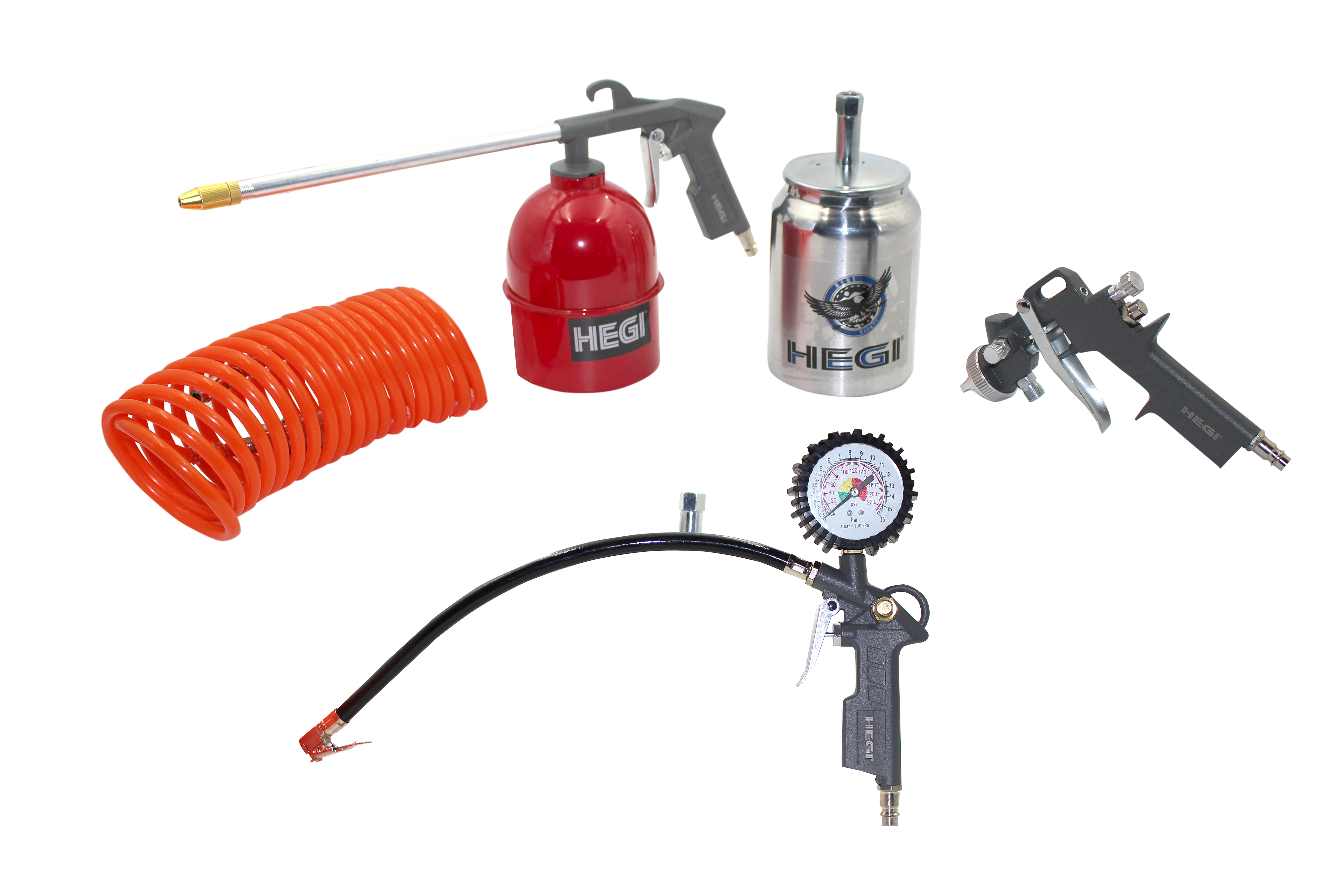 Hegi 5 Parça Kompresör Seti